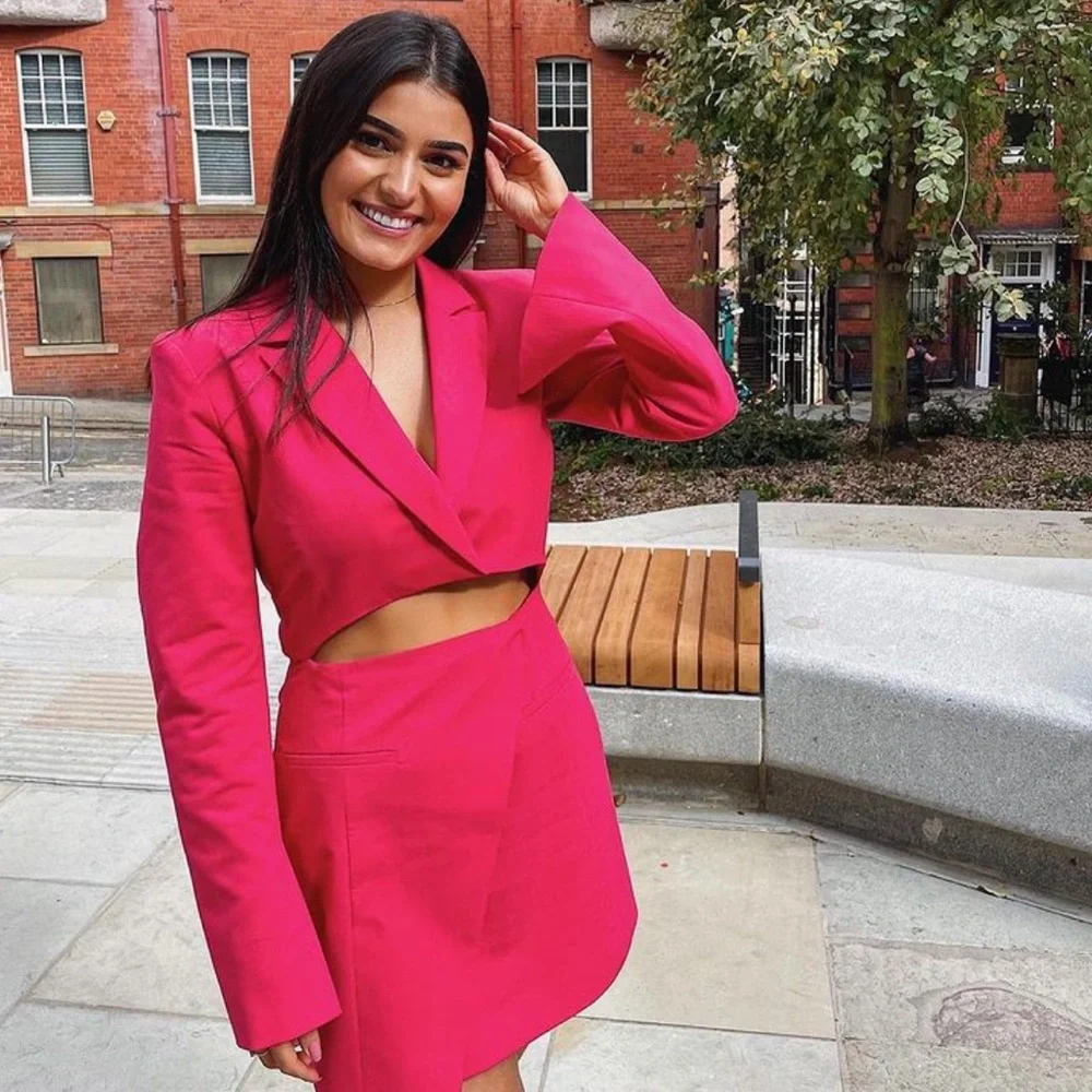 NWT Zara Cut-Out Blazer Dress - Picture 4 of 16